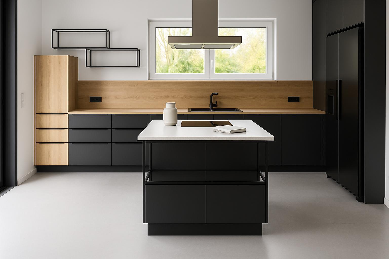 Küche fugenloser Boden