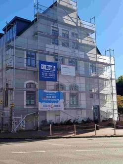 Spachtel- und Putzangleichungen – Kanten sauber ausgebildet - Postamt Hamburg Reinbek