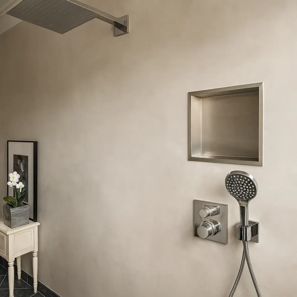 Edelstruktur und feine Mineralik Spachteltechnik